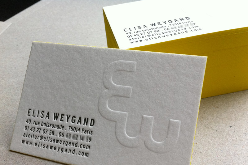 carte de visite 8 x 13 cm